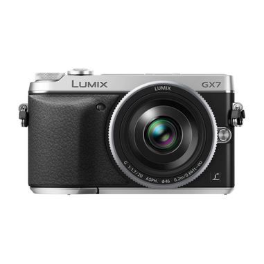 Panasonic Lumix DMC-GX7 + G 20mm MILC 16 MP Live MOS 4592 x 3448 Pixel Nero, Argento