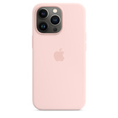 apple custodia magsafe in silicone per iphone 13 pro - rosa creta