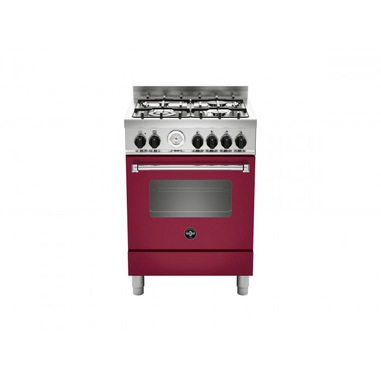 Bertazzoni La Germania Americana AMN664EVIT cucina Elettrico Gas Rosso