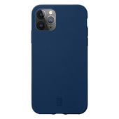 cellularline sensation - iphone 12 pro max custodia in silicone soft touch blu