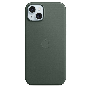 apple custodia magsafe in tessuto finewoven per iphone 15 plus - sempreverde