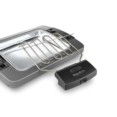 De’Longhi BQ 60.X barbecue per l'aperto e bistecchiera Grill Da tavolo Elettrico Nero, Grigio 1900 W