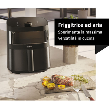 Haier HAF5TWA 011 6,5 L Indipendente 2000 W Friggitrice ad aria calda Nero