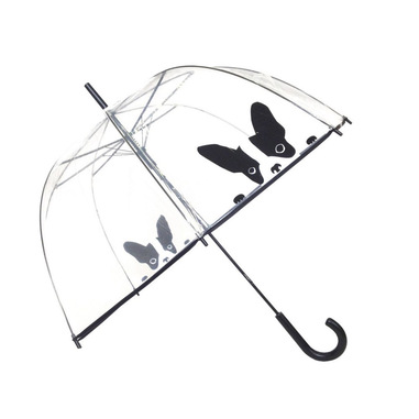 Gift Company BUL2495 ombrello Nero, Trasparente Pieno formato