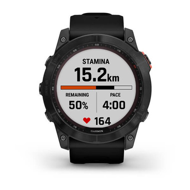 Garmin fenix 7X Solar 3,56 cm (1.4) MIP 51 mm Digitale 280 x 280 Pixel  Touch screen Grigio Wi-Fi GPS (satellitare)