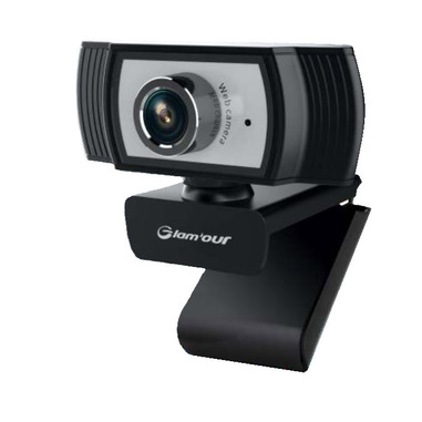 Glamour A229 webcam 2 MP 1920 x 1080 Pixel USB 2.0 Nero