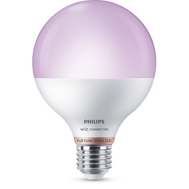 Philips LED Lampadina Smart Dimmerabile Luce Bianca o Colorata Attacco E27 75W Globo