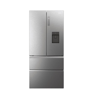 Haier FD 83 Serie 7 HFW7819EWMP frigorifero side-by-side Libera installazione 537 L E Platino, Acciaio inossidabile