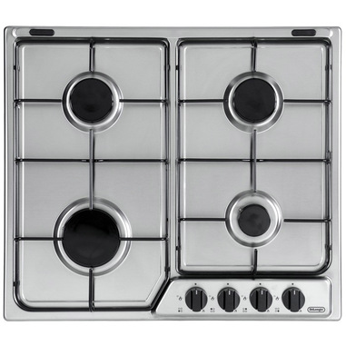 De’Longhi YAF 46 ASV piano cottura Acciaio inossidabile Da incasso 60 cm Gas 4 Fornello(i)