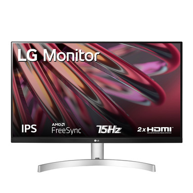 LG 27MK600M-W Monitor Full HD 27" IPS 75Hz Silver