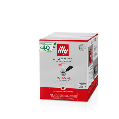 Illy Classico Cialde caffè Tostatura media 40 pz