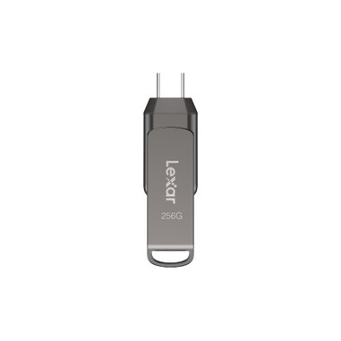 Lexar JumpDrive LJDD400256G-BNQNG unità flash USB 256 GB USB tipo-C 3.2 Gen 1 (3.1 Gen 1) Grigio