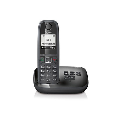 Gigaset AS405A Telefono analogico/DECT Identificatore di chiamata Nero