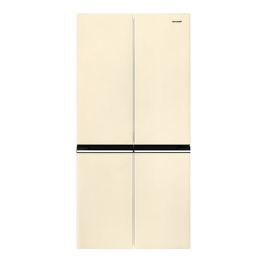 Sharp SJ-NFA15IMXJE frigorifero side-by-side Libera installazione 488 L E Crema