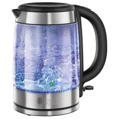 Russell Hobbs 21600-57 bollitore elettrico 1,7 L 2200 W Acciaio inox, Trasparente