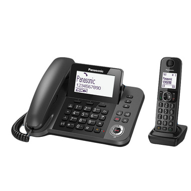 Panasonic KX-TGF320E telefono Telefono DECT Identificatore di chiamata Nero