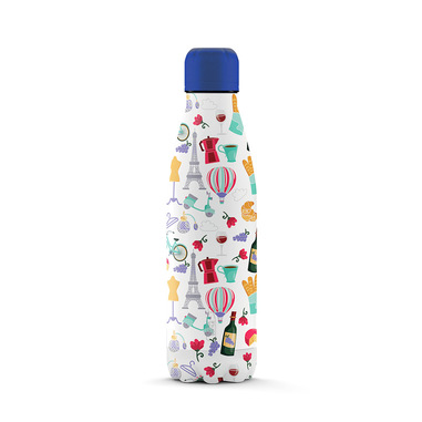 The Steel Bottle City Series #58 PARIS Uso quotidiano 500 ml Stainless steel Multicolore