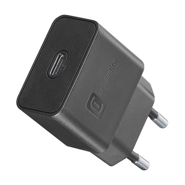 Cellularline USB-C Charger 15W USB-C Charger 15W carica velocemente e in tutta sicurezza i device Samsung con porta USB-C compatibili con la carica 15W.