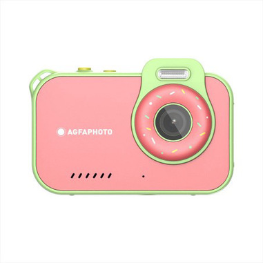 AgfaPhoto Compact ARKCW2RD fotocamera digitale Fotocamera compatta 12 MP CMOS Verde, Rosso