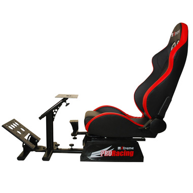 Xtreme 90495 sedia per videogioco Sedia per gaming universale Seduta imbottita Nero, Rosso