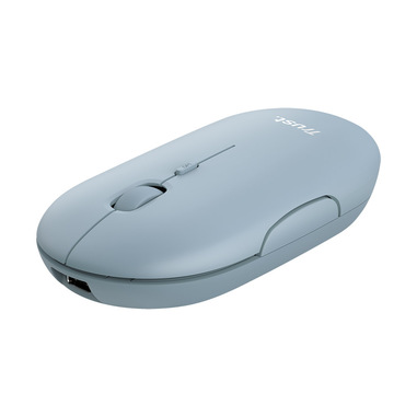 Trust Puck mouse Ambidestro RF senza fili + Bluetooth 1600 DPI