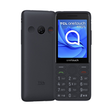 TCL Onetouch 4022s 7,11 cm (2.8") 75 g Grigio Telefono per anziani