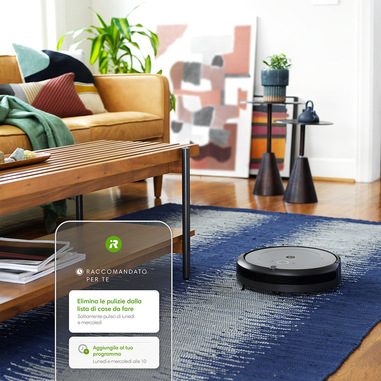 iRobot Roomba i1 aspirapolvere robot 0,4 L Senza sacchetto Grigio