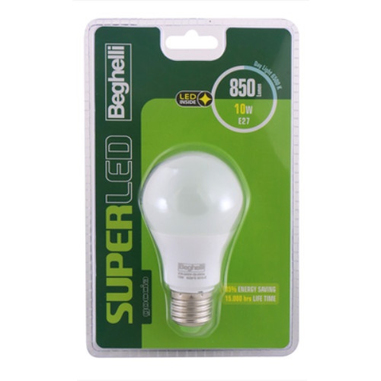 Beghelli 56881BL energy-saving lamp 10 W E27 A+