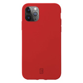 cellularline sensation - iphone 12 pro max custodia in silicone soft touch rosso