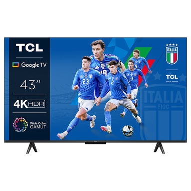 TCL P75 Series Serie P7 Smart TV Nanotecnologia WCG 4K 43" 43P755, Dolby - Atmos, Google TV