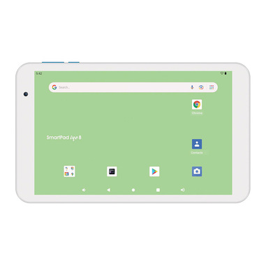 Mediacom SmartPad 8 Cortex 32 GB 20,3 cm (8") 3 GB Android 12 Blu, Bianco