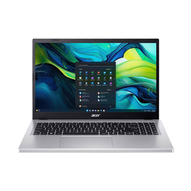 Acer Aspire Go 15 Intel® Core™ i5 i5-1334U Computer portatile 39,6 cm (15.6") Full HD 16 GB DDR5-SDRAM 512 GB SSD Wi-Fi 6E (802.11ax) Windows 11 Home Argento