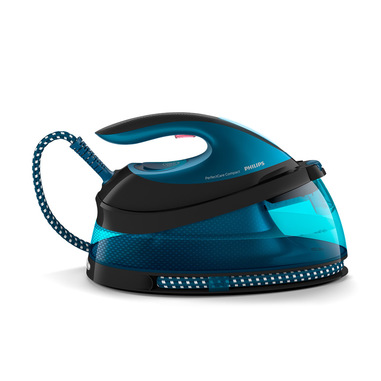 Philips PerfectCare Compact GC7846/80, Ferro da stiro generatore di vapore, 2400W, 1.5L