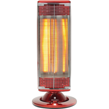 Electroline CHE125RO stufetta elettrica Interno Rosso 1200 W