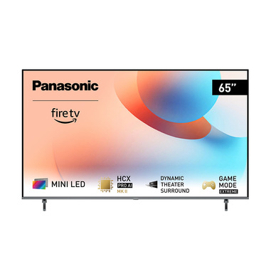 panasonic tv-65w95aeg 65 pollici, mini led, smart tv 4k hdr
