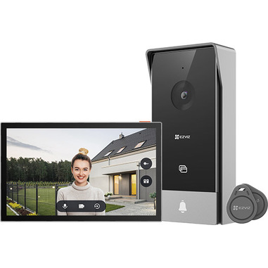 EZVIZ HP5 sistema per video-citofono 17,8 cm (7") Nero, Argento