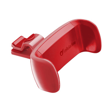 Cellularline Car Holder - Universale Supporto auto super colorato Rosso