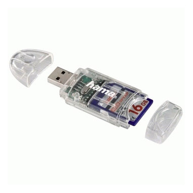 Nuovo USB 2.0 SDHC Sd Mmc Memory Videocamera Lettore di Schede Scrittore Led 