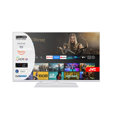 jvc lt-40vrf34iw tv 101,6 cm (40") full hd smart tv wi-fi bianco 250 cd/m²