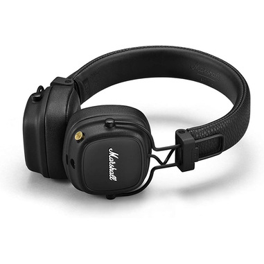 Marshall MAJOR IV Cuffie Con cavo e senza cavo A Padiglione MUSICA USB tipo-C Bluetooth Nero