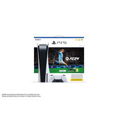 sony playstation 5 – ea sports fc 24 bundle 825 gb wi-fi nero, bianco