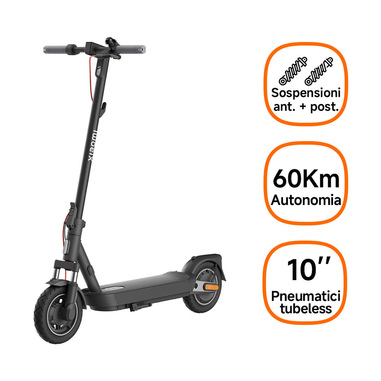 Xiaomi Scooter 5 Pro Nero, Grigio 20 km/h 10,2 Ah