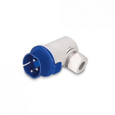 Poly Pool 200.01633A presa elettrica Blu, Bianco 1P