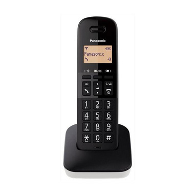 Panasonic KX-TGB610JTW telefono Telefono analogico/DECT Nero, Bianco Identificatore di chiamata