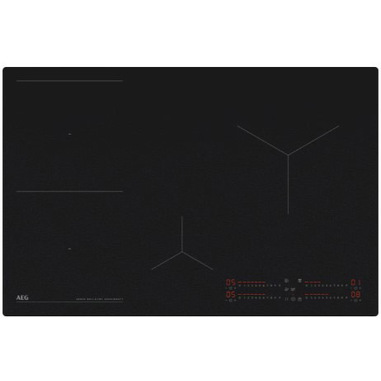 AEG TI84IB30IZ piano cottura Nero Da incasso 80 cm Piano cottura a induzione 4 Fornello(i)