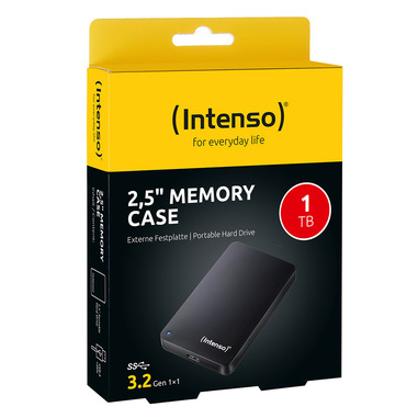intenso 1tb 2.5" memory case usb 3.0 esterno nero