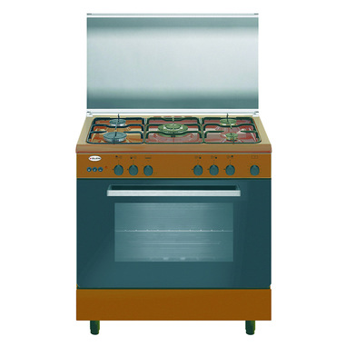 Glem Gas Alpha A85TCF2 Cucina Gas naturale Marrone