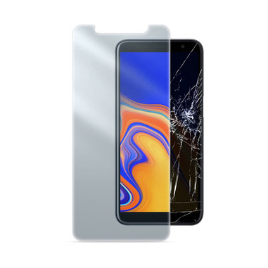 Cellularline Second Glass - Galaxy J6+ (2018) Vetro temperato sottile e resistente Trasparente