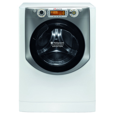 Hotpoint AQSD723 EU/A N lavatrice Caricamento frontale 7 kg 1200 Giri/min D Argento, Bianco