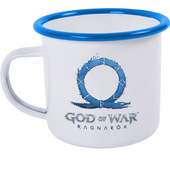 sony god of war ragnarök tazza blu, bianco universale 1 pz